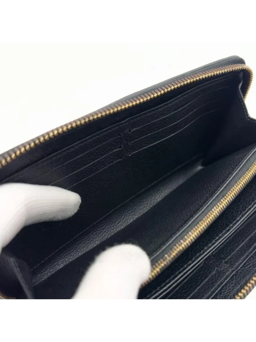 Louis Vuitton Slightly Zippy Wallet Empreinte Monogram